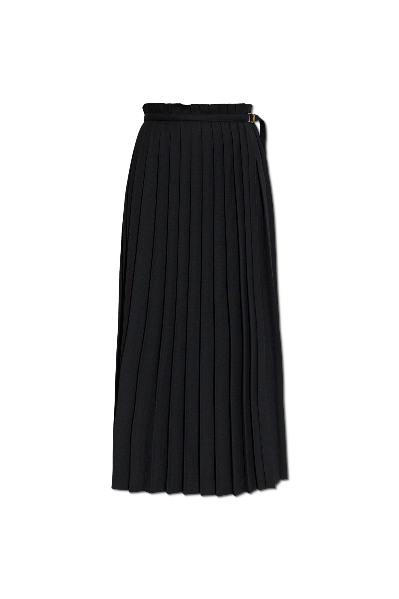 スカート Ami Alexandre Mattiussi Black Polyester Skir Black Pleated Skirt Ami Alexandre Mattiussi - Vitkac France